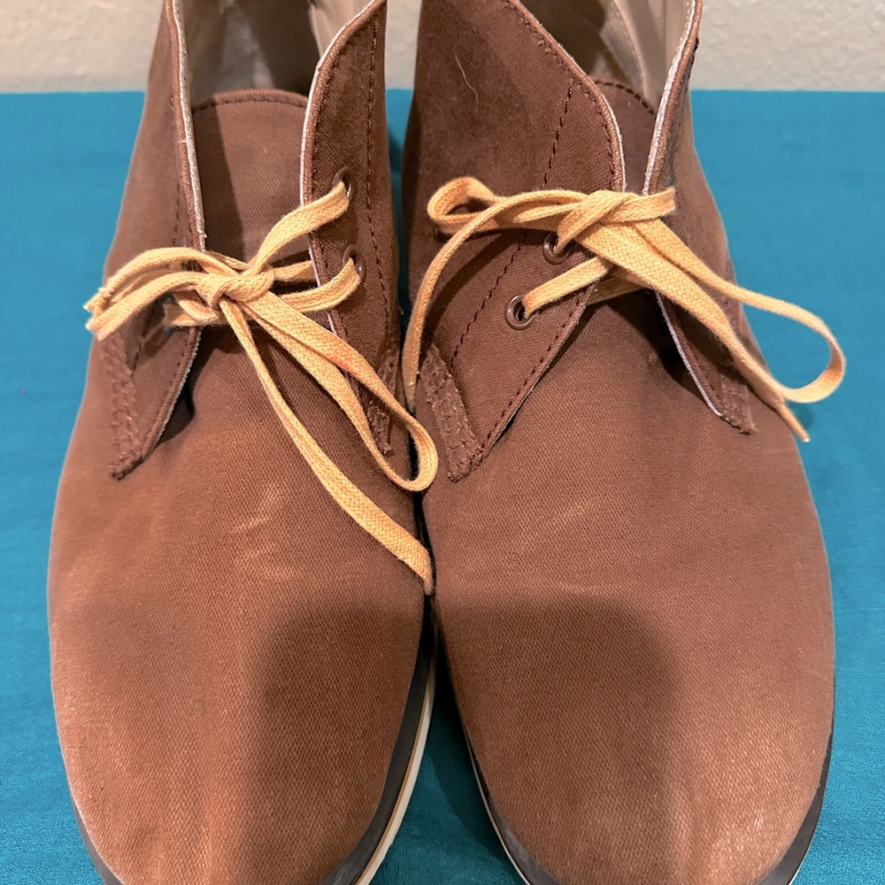 Dr Martens Nixon Brown Canvas Desert Boots  Size 10M, EU 43